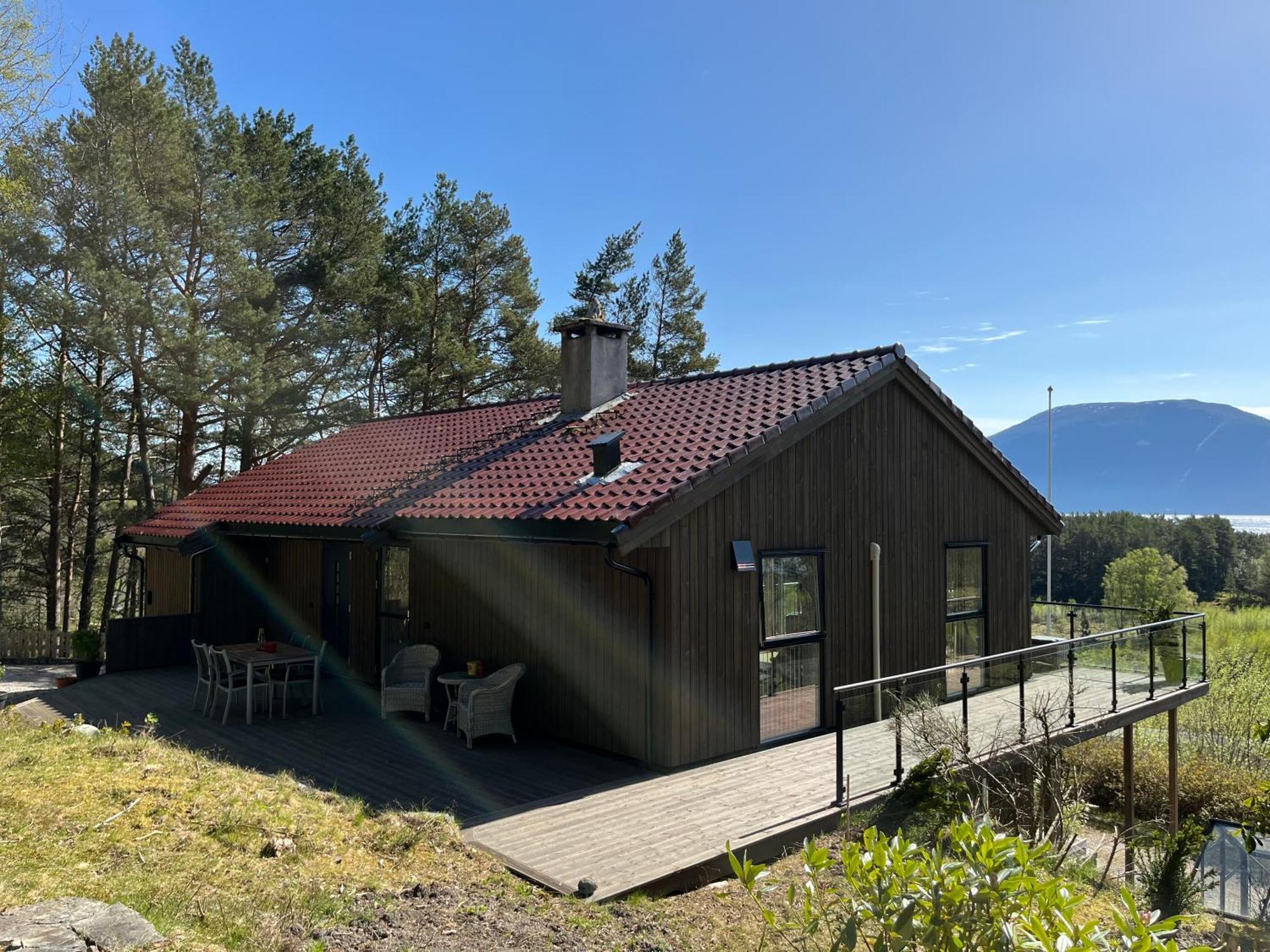 Вилла Bosdalhuset Лавик Экстерьер фото