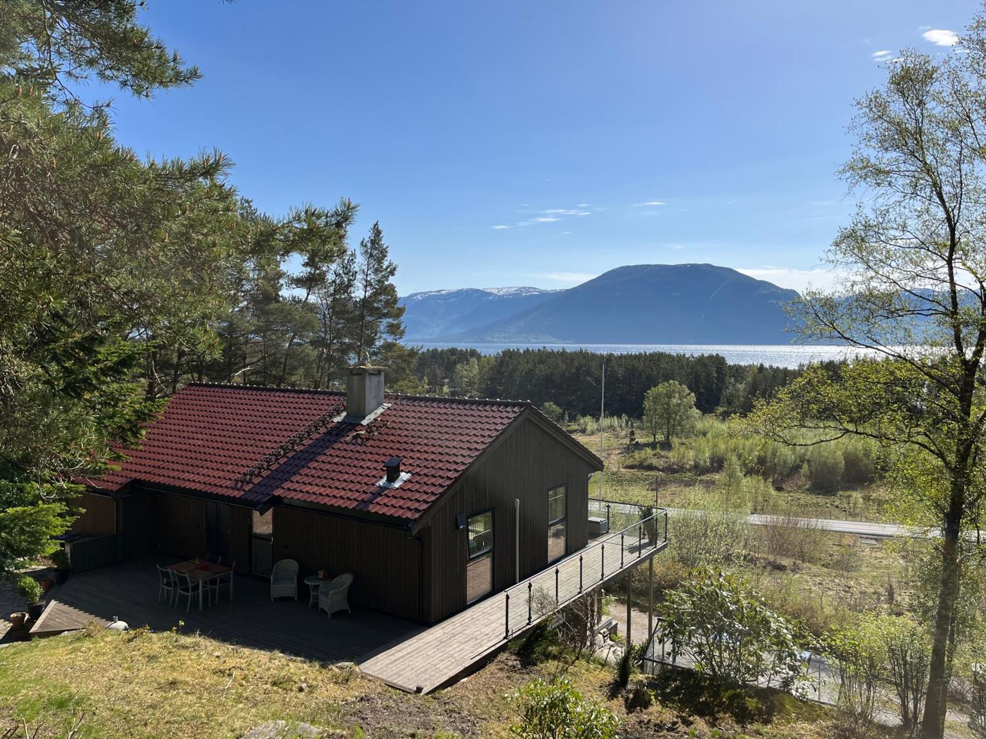 Вилла Bosdalhuset Лавик Экстерьер фото